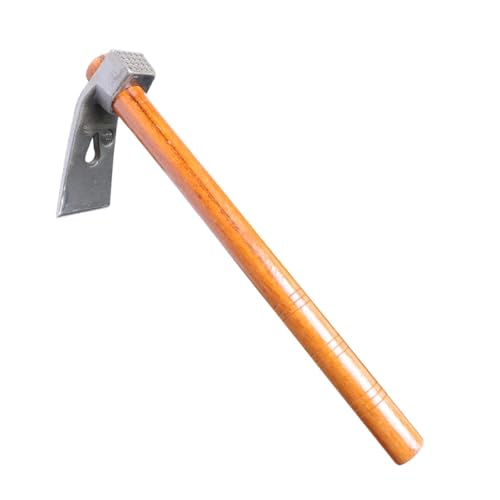 Rurunklee Gartenhacke zum Jäten, Hacke Gartengerät Heavy Duty | Kleine Hacken für den Garten,Gartenhacke aus Stahl, Handwerkzeug mit Holzgriff, Unkrautzieher-Zubehör für das Jäten im Hinterhof und das Rurunklee Gartenhacke zum Jäten, Hacke Gartengerät Heavy Duty | Kleine Hacken für den Garten,Gartenhacke aus Stahl, Handwerkzeug mit Holzgriff, Unkrautzieher-Zubehör für das Jäten im Hinterhof und das von Rurunklee
