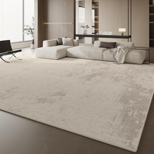 Rururug Teppich Groß für Wohnzimmer Modern Designer In-und Outdoor Teppich Kurzer Plüsch Teppiche Dekorative Moderner Tintenstil Braun 70 x 140 cm von Rururug