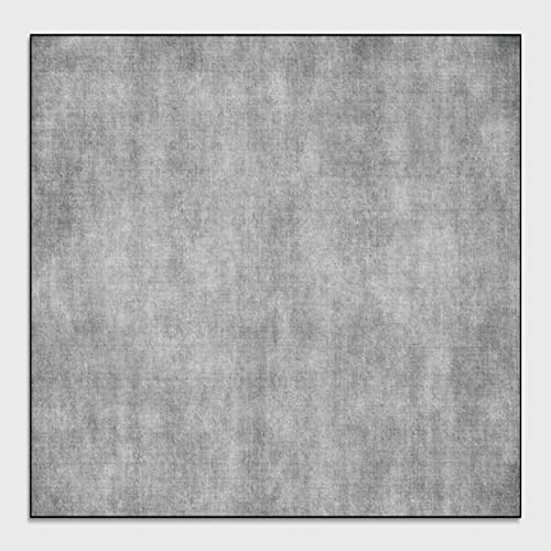 Rururug Teppich Quadratisch Wohnzimmer Kurzflor mit Antirutschmatte Schlafzimmer Waschbar Teppiche Anti-Rutsch Unterseite Sofa, hellgrau, einfarbig Square 150 x 150 cm Rururug Teppich Quadratisch Wohnzimmer Kurzflor mit Antirutschmatte Schlafzimmer Waschbar Teppiche Anti-Rutsch Unterseite Sofa, hellgrau, einfarbig Square 150 x 150 cm von Rururug