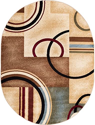 SRTJURFG Ovaler Teppich, Schlafzimmer Teppich, Rutschfester Teppich Geometrisch Mehrfarbig Patchwork Weicher, Rutschfester, großer Heimdekorateur-Bodenteppich 80 x 160 cm SRTJURFG Ovaler Teppich, Schlafzimmer Teppich, Rutschfester Teppich Geometrisch Mehrfarbig Patchwork Weicher, Rutschfester, großer Heimdekorateur-Bodenteppich 80 x 160 cm von Rururug