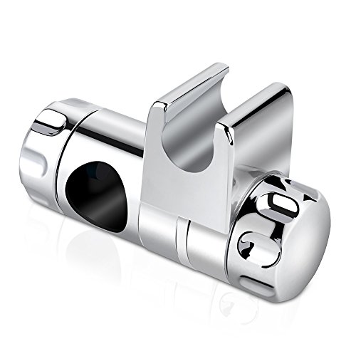 Handbrause Halterung, Rusee Duschbrause Duschkopf Halter Duschkopfhalterung Dusche Halter Schieber Brausehalter Stangengleiter Gleiter für Duschstange Wandstange 25 mm Duschstangen, ABS Chrome Handbrause Halterung, Rusee Duschbrause Duschkopf Halter Duschkopfhalterung Dusche Halter Schieber Brausehalter Stangengleiter Gleiter für Duschstange Wandstange 25 mm Duschstangen, ABS Chrome von Rusee