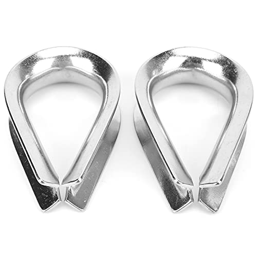 Rushbom 2-Pack-Drahtseil, Dimbles, 20 Mm M20 Edelstahldrahtseilkabel Dimbles für Drahtseilkabel von 20 Mm Durchmesser Rushbom 2-Pack-Drahtseil, Dimbles, 20 Mm M20 Edelstahldrahtseilkabel Dimbles für Drahtseilkabel von 20 Mm Durchmesser von Rushbom