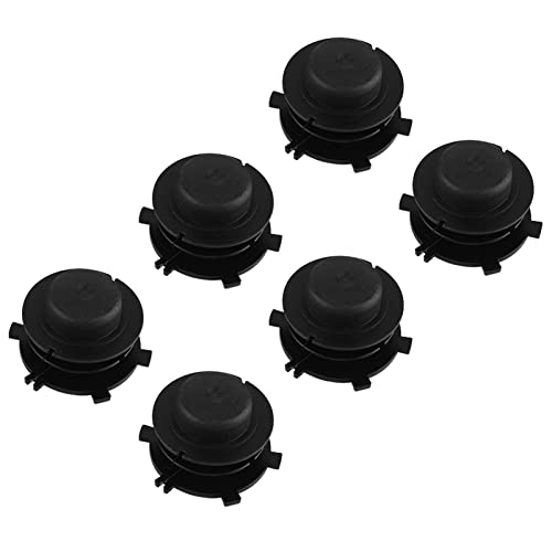 Rushbom 25-2 Trimmer Head Rebuild Kit ， 6 Spule String Trimmer Bump Head Cap Cover für 25‑2 FS44 FS55 FS80 von Rushbom