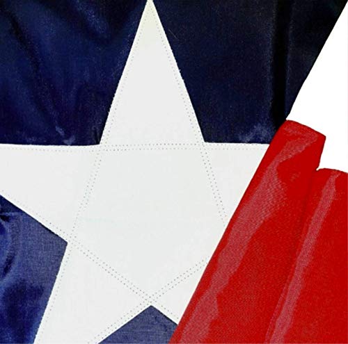 Texas Flagge 3x5 - Made in USA Premium Texas State Flag Appliqued Star and Sewn Stripes - Flag of Texas Made in America - by Rushmore Rose von Rushmore Rose USA