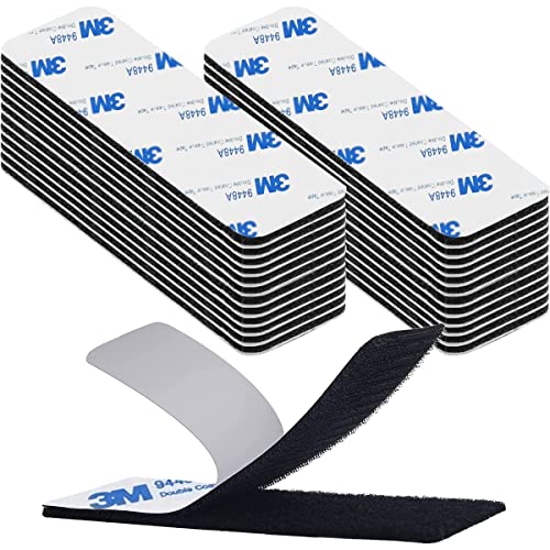 Rusoz Klettband Selbstklebend Extra Stark, 20 Paare Klebepads Doppelseitig Klettverschluss Selbstklebend Schwarz Rechteck 3cm x10 cm Klebepads klett Power Für Die Wohndekoration Rusoz Klettband Selbstklebend Extra Stark, 20 Paare Klebepads Doppelseitig Klettverschluss Selbstklebend Schwarz Rechteck 3cm x10 cm Klebepads klett Power Für Die Wohndekoration von Rusoz