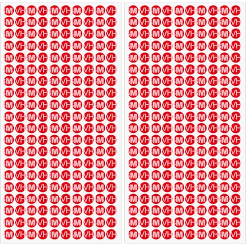 Rusoz Klebepads Extra Stark Transparent, 400 Stück Doppelseitiges Klebeband 1 mm Dicke Klebepunkte Doppelseitig 6mm Ablösbar Wasserfest für Auto, Haus und Büro von Rusoz