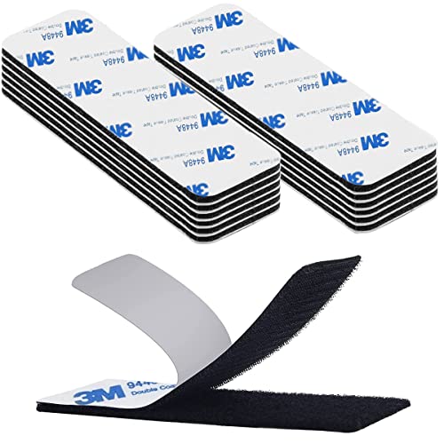 Rusoz Klettband Selbstklebend Extra Stark,Klebepads Doppelseitig Wiederverwendbar 10 Stück Rechteck Klettverschluss Selbstklebend 3 x 10cm, Schwarz Rusoz Klettband Selbstklebend Extra Stark,Klebepads Doppelseitig Wiederverwendbar 10 Stück Rechteck Klettverschluss Selbstklebend 3 x 10cm, Schwarz von Rusoz