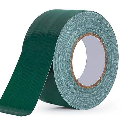 Rusoz Panzertape Wasserdichtes Reparaturband 20 m x 50 mm Panzerband Extra Stark Wasserfest Duct Tape für Rohre, Teppiche, Abdichtung, Reparaturen, 1 Rollen, Grün Rusoz Panzertape Wasserdichtes Reparaturband 20 m x 50 mm Panzerband Extra Stark Wasserfest Duct Tape für Rohre, Teppiche, Abdichtung, Reparaturen, 1 Rollen, Grün von Rusoz