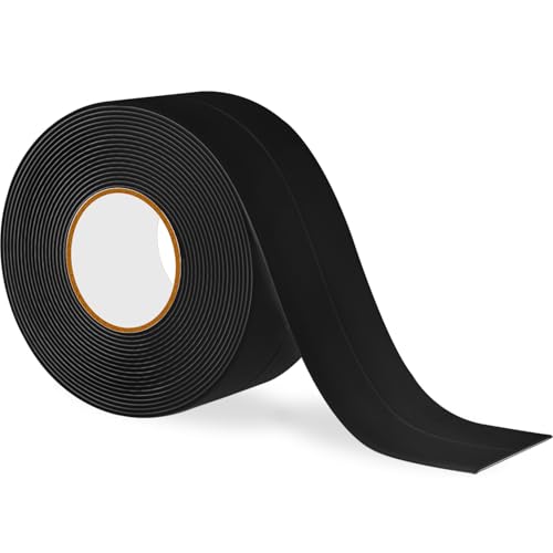 Rusoz Dichtband Selbstklebend Wasserdicht Dusche,Dichtungsband Selbstklebend Schwarz Selbstklebendes Dichtungsstreifen Sealing Tape Anti-schimmel 3.2mx38mm mit Klebehilfe für Küche,Badezimmer,Toilette Rusoz Dichtband Selbstklebend Wasserdicht Dusche,Dichtungsband Selbstklebend Schwarz Selbstklebendes Dichtungsstreifen Sealing Tape Anti-schimmel 3.2mx38mm mit Klebehilfe für Küche,Badezimmer,Toilette von Rusoz