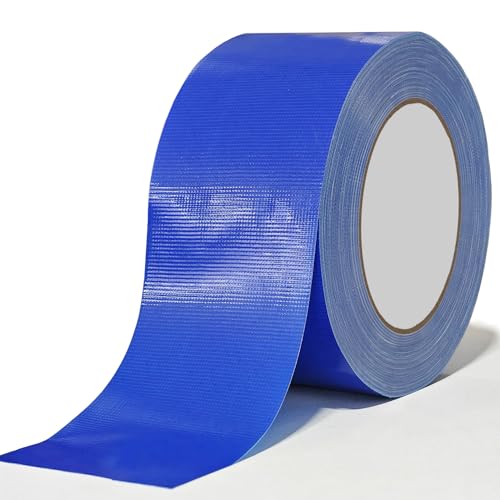 Rusoz Panzertape Wasserdichtes Reparaturband 20 m x 50 mm Panzerband Extra Stark Wasserfest Duct Tape für Rohre, Teppiche, Abdichtung, Reparaturen, 1 Rollen, Blau Rusoz Panzertape Wasserdichtes Reparaturband 20 m x 50 mm Panzerband Extra Stark Wasserfest Duct Tape für Rohre, Teppiche, Abdichtung, Reparaturen, 1 Rollen, Blau von Rusoz