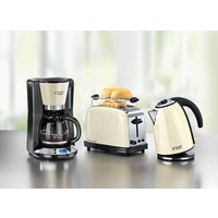 Frühstücksserie aus hochwertigem lackiertem Edelstahl Frühstücksserie aus hochwertigem lackiertem Edelstahl von Russell Hobbs