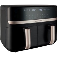 RUSSELL HOBBS Heißluftfritteuse "27680-56 s SatisFryTM Dual basket, 4,5L", 2800 W, Airfryer–wenig oder kein Öl erforderlich, 9 Programme, 9 L RUSSELL HOBBS Heißluftfritteuse "27680-56 s SatisFryTM Dual basket, 4,5L", 2800 W, Airfryer–wenig oder kein Öl erforderlich, 9 Programme, 9 L von Russell Hobbs