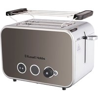 RUSSELL HOBBS Toaster "Distinctions Titanium 26432-56", 2 kurze Schlitze, für 2 Scheiben, 1600 W von Russell Hobbs