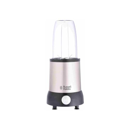 Russell Hobbs Mixer [Multifunktions- Standmixer] NutriBoost (inkl. 5 BPA-freie und spülmaschinengeeignete Behälter + Deckel, 22.000 U/min, 0.9 PS-Motor) elektrischer, Smoothie-Maker 23180-56 von Russell Hobbs