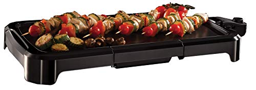 Russell Hobbs 19800-56 Teppan-Yaki Tischgrill Classics, 50 x 26 cm große Grillfläche, antihaftbeschichtete Grillplatte, 1500 Watt, schwarz von Russell Hobbs