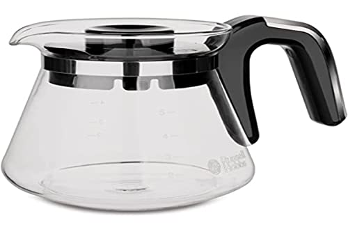 Russell Hobbs Ersatzglaskanne [für Kaffeemaschine Compact Home 24210-56] Kaffeekanne Glas für Filterkaffeemaschine 700325 von Russell Hobbs