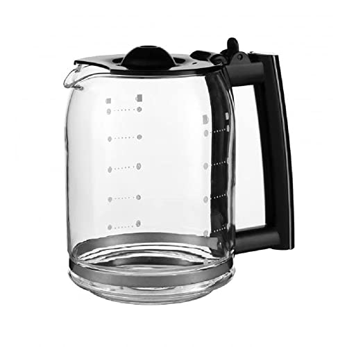 Russell Hobbs Ersatzglaskanne [für Kaffeemaschine Elegance 23370-56] Kaffeekanne Glas für Filterkaffeemaschine 700132 von Russell Hobbs