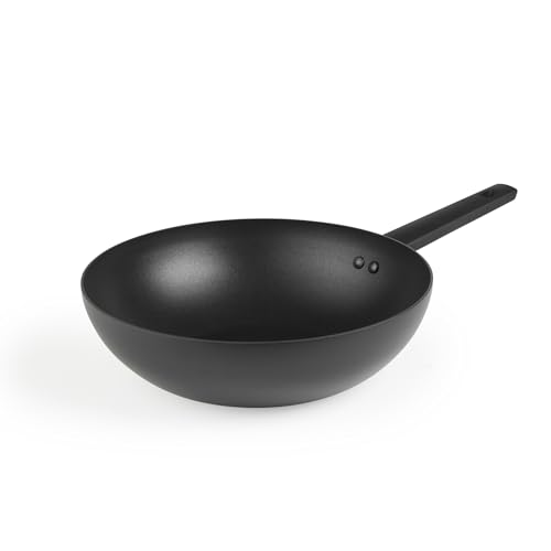 Russell Hobbs RH02842EU7 Shield 28 cm Pfanne – Antihaftbeschichtung 10x härter, leicht zu reinigen, induktionsgeeignet, Aluminium-Wok, Metall-Utensiliensicher, Cool bleibender Griff, kein Öl verwenden von Russell Hobbs