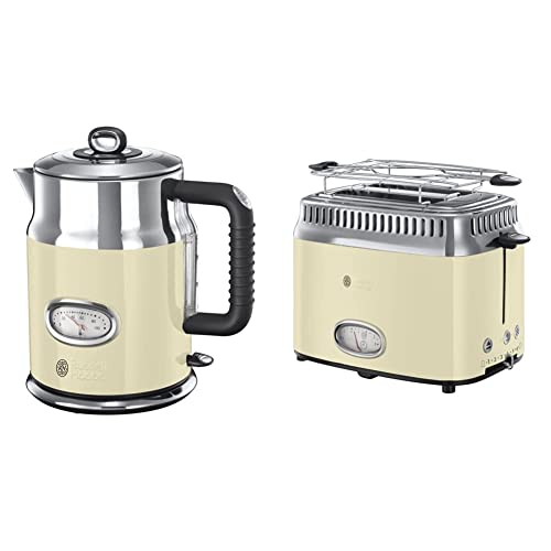 Russell Hobbs Retro Vintage Cream Wasserkocher + Toaster von Russell Hobbs