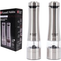 Russell Hobbs Salz und Pfeffer Mühle elektrisch 2er Set Edelstahl von Russell Hobbs