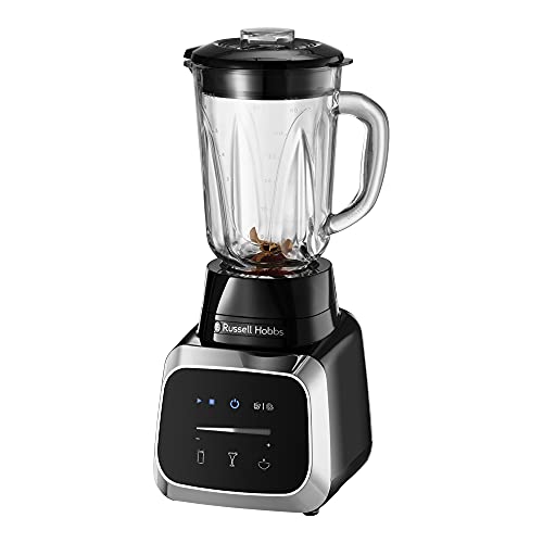 Russell Hobbs Standmixer Profi [intelligente & automatische adaptive Mix-Technologie für optimale Ergebnisse] Sensigence Glas- Mixer (erkennt autom. den Widerstand der Zutaten) Smoothie Maker 28241-56 von Russell Hobbs