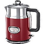 Russell Hobbs Wasserkocher Rot, Silber 1.7 l Edelstahl, Kunststoff 2400 W 21670-70 von Russell Hobbs