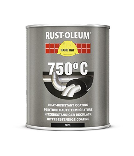 RUST-OLEUM 1078.0.75 Hard Hat Decklack hitzebeständig, schwarz von Rust-Oleum