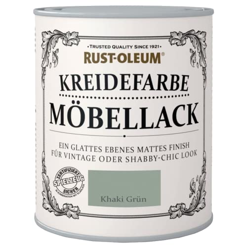 RUST-OLEUM 14008.DE.0.75 Kreidefarbe DOSE 750ml khaki grün von Rust-Oleum