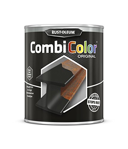 RUST-OLEUM 7319.0.75 Combicolor Original Hammerschlag, schmiedeeisen schwarz von RUST-OLEUM