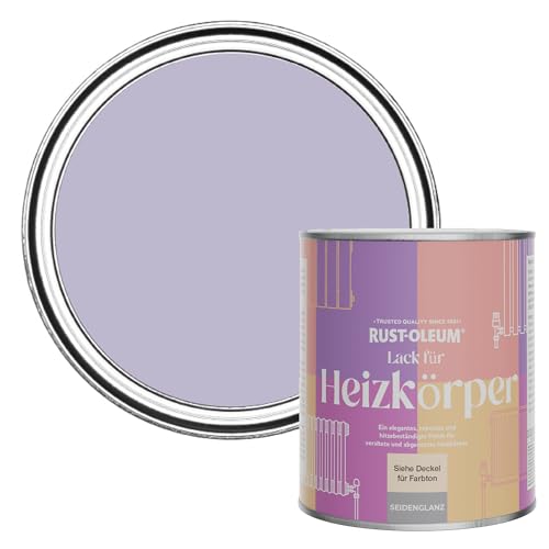Rust-Oleum, weiß Heizkörperfarbe, hitzebeständig, geruchsarm in Seidenglanz Finish - Blauregen 750ML Rust-Oleum, weiß Heizkörperfarbe, hitzebeständig, geruchsarm in Seidenglanz Finish - Blauregen 750ML von Rust-Oleum