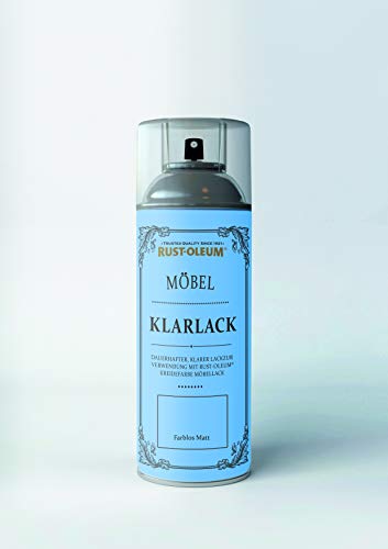Rust-Oleum 400 ml Möbel Klarlack Sprühdose von Rust-Oleum