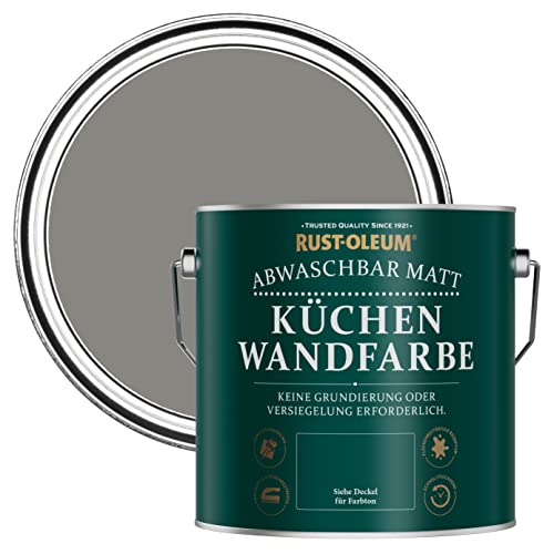 Rust-Oleum Abwaschbare Küchenwandfarbe in mattem Finish -Betongrau 2.5L Rust-Oleum Abwaschbare Küchenwandfarbe in mattem Finish -Betongrau 2.5L von Rust-Oleum