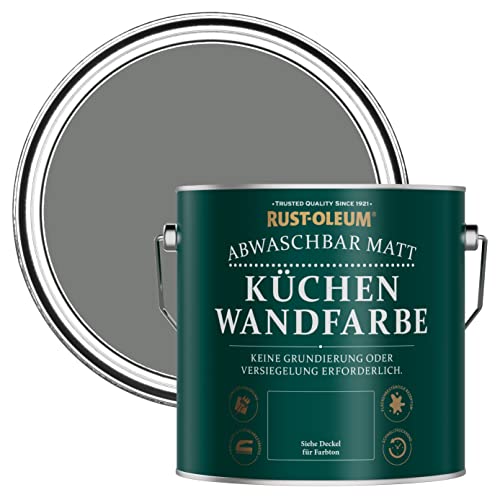 Rust-Oleum Abwaschbare Küchenwandfarbe in mattem Finish -Fackelgrau 2.5L Rust-Oleum Abwaschbare Küchenwandfarbe in mattem Finish -Fackelgrau 2.5L von Rust-Oleum