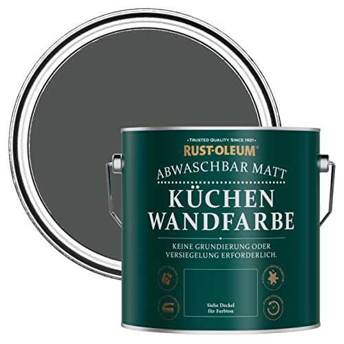 Rust-Oleum Abwaschbare Küchenwandfarbe in mattem Finish -Grafit 2.5L Rust-Oleum Abwaschbare Küchenwandfarbe in mattem Finish -Grafit 2.5L von Rust-Oleum