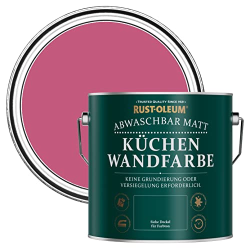 Rust-Oleum Abwaschbare Küchenwandfarbe in mattem Finish -Himbeere 2.5L Rust-Oleum Abwaschbare Küchenwandfarbe in mattem Finish -Himbeere 2.5L von Rust-Oleum