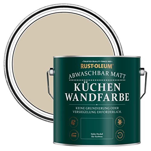 Rust-Oleum Abwaschbare Küchenwandfarbe in mattem Finish -Karamell 2.5L Rust-Oleum Abwaschbare Küchenwandfarbe in mattem Finish -Karamell 2.5L von Rust-Oleum
