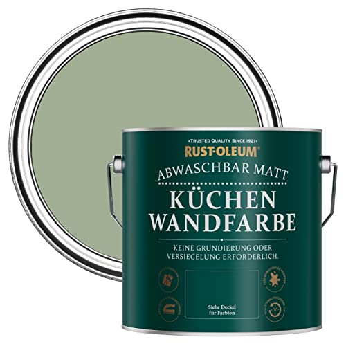 Rust-Oleum Abwaschbare Küchenwandfarbe in mattem Finish -Khaki Grün 2.5L Rust-Oleum Abwaschbare Küchenwandfarbe in mattem Finish -Khaki Grün 2.5L von Rust-Oleum