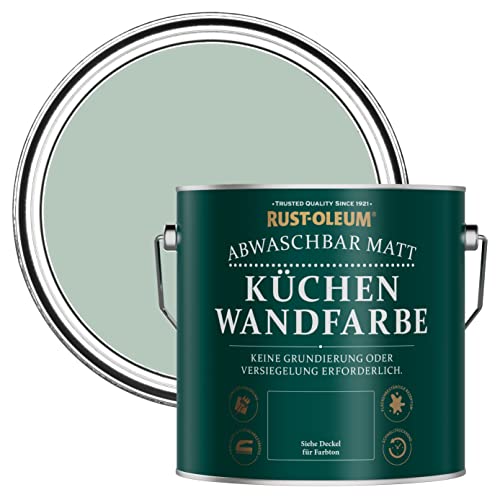 Rust-Oleum Abwaschbare Küchenwandfarbe in mattem Finish -Pastellgrün 2.5L Rust-Oleum Abwaschbare Küchenwandfarbe in mattem Finish -Pastellgrün 2.5L von Rust-Oleum