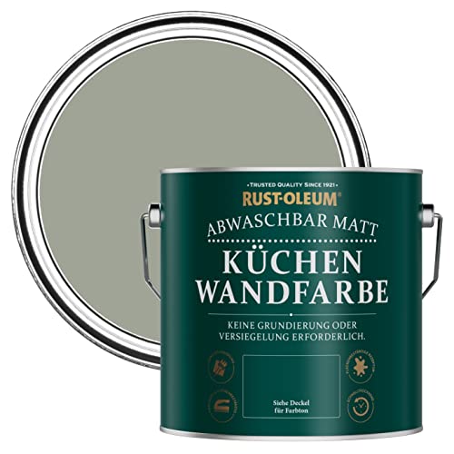 Rust-Oleum Abwaschbare Küchenwandfarbe in mattem Finish -Teeblatt 2.5L Rust-Oleum Abwaschbare Küchenwandfarbe in mattem Finish -Teeblatt 2.5L von Rust-Oleum