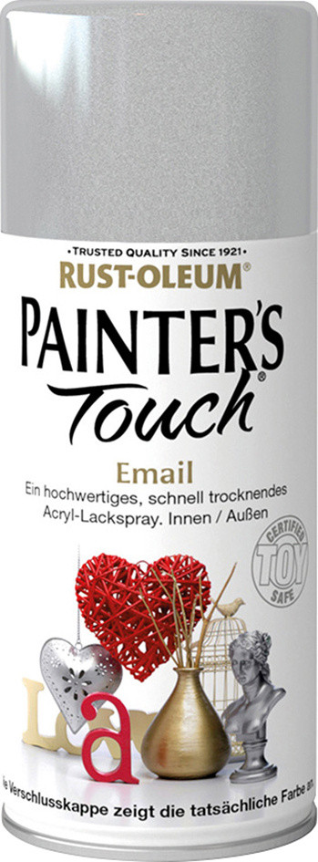 Rust-Oleum Acryl Lackspray 150 ml metallic silber von Rust-Oleum