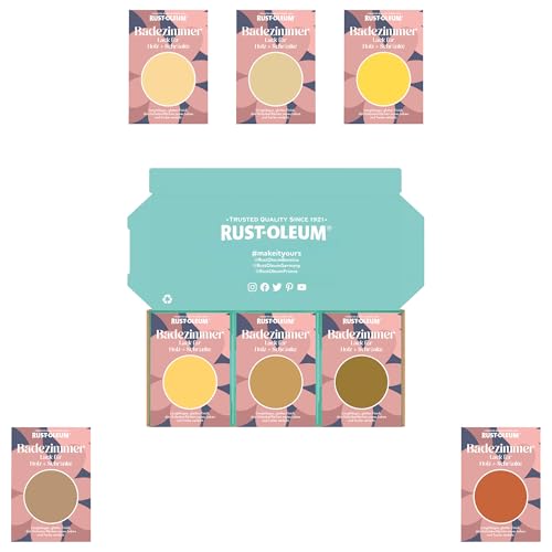 Rust-Oleum Badezimmer Holz und Schränke Testerbox - Sonnenuntergang - Seidenglanz von Rust-Oleum
