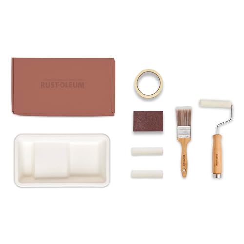 Rust-Oleum Bereit Zum Rollen - Öko-Farbset (Klein) - Badezimmer Fliesenlack Matt Statements von Rust-Oleum