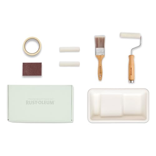 Rust-Oleum Bereit Zum Rollen - Öko-Farbset (Klein) - Kreidefarbe Möbellack Paint Satte Grüntöne von Rust-Oleum