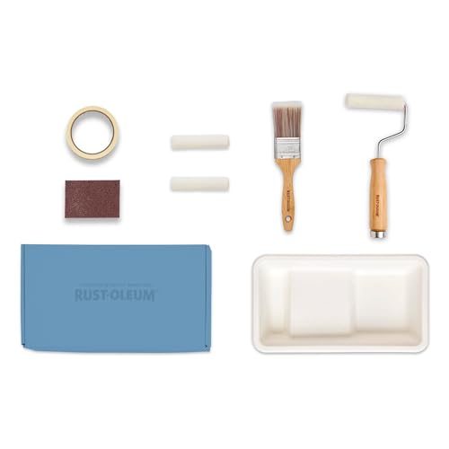 Rust-Oleum Bereit Zum Rollen - Öko-Farbset (Klein) - Kreidefarbe Möbellack Paint Tiefe Blautöne von Rust-Oleum