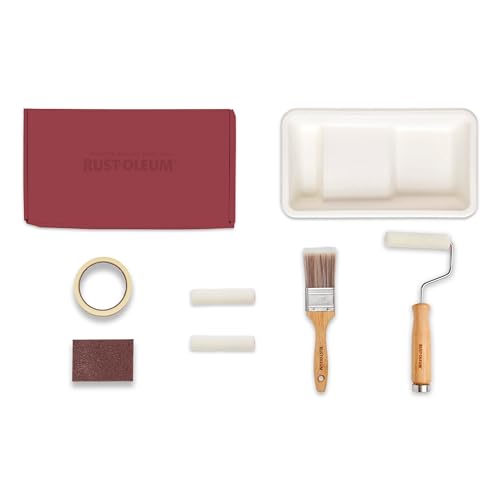 Rust-Oleum Bereit Zum Rollen - Öko-Farbset (Klein) - Küchenfliesenlack Seidenglanz Statements von Rust-Oleum