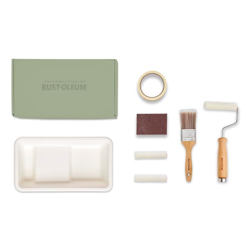 Rust-Oleum Bereit Zum Rollen - Öko-Farbset (Klein) - Matt Möbellack Paint Satte Grüntöne von Rust-Oleum