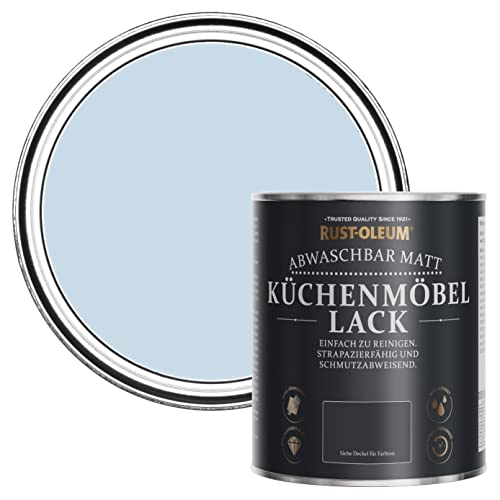 Rust-Oleum Blau Küchenmöbellack in mattem Finish - Blauer Himmel 750ml von Rust-Oleum