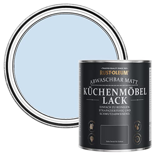 Rust-Oleum Blau Küchenmöbellack in mattem Finish - Taubenblau 750ml von Rust-Oleum