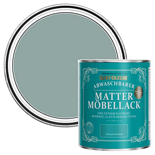 Rust-Oleum Blau Möbel- und Sockelleistenfarbe in mattem Finish - Greshamblau 750ml von Rust-Oleum