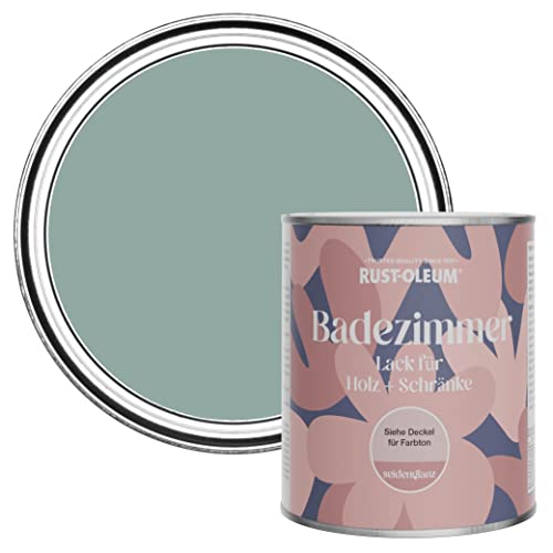 Rust-Oleum Blue Moisture Resistant Bathroom Wood and Cabinet Paint in Satin Finish - Gresham Blue 750ml von Rust-Oleum